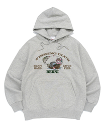 BERNI（ベルニ）の「FISHING CLUB HOOD (GRAY)（パーカー）」
