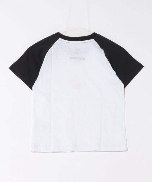 RVCA(ルーカ)の「RVCA/ルーカ クロップドTシャツ レディース ROAM RAGLAN CROPPED BABY BG043204(Tシャツ/カットソー・レディース・ホワイト×ブルー/ホワイト×ブラック・M/S)」の15枚目の写真