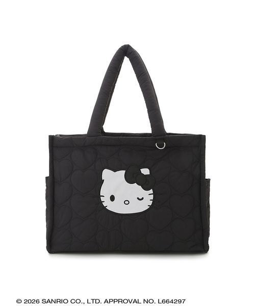 ハローキティ ハートキルティングトートバッグ（トートバッグ