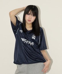 FUNALIVE（ファンアライブ）の「ユニセックス ロゴ 半袖 ゲームシャツ（Tシャツ/カットソー）」