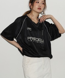 FUNALIVE（ファンアライブ）の「ユニセックス ロゴ 半袖 ゲームシャツ（Tシャツ/カットソー）」