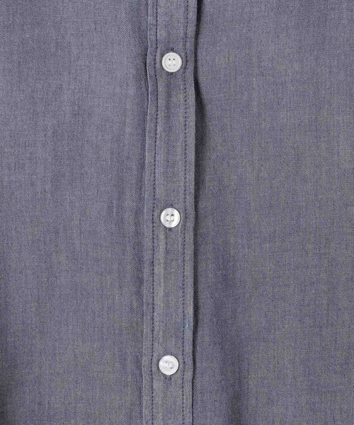PAGEBOY（ページボーイ）の「シアーデニムショートスリーブシャツ（シャツ/ブラウス・レディース・ブラック系その他/ブルー系その他/インディゴブルー・FREE）」の5枚目の写真