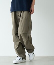 ストレッチテックナイロン コンフォートパンツ【ストレッチ、はっ水、耐摩耗性、UVカット】