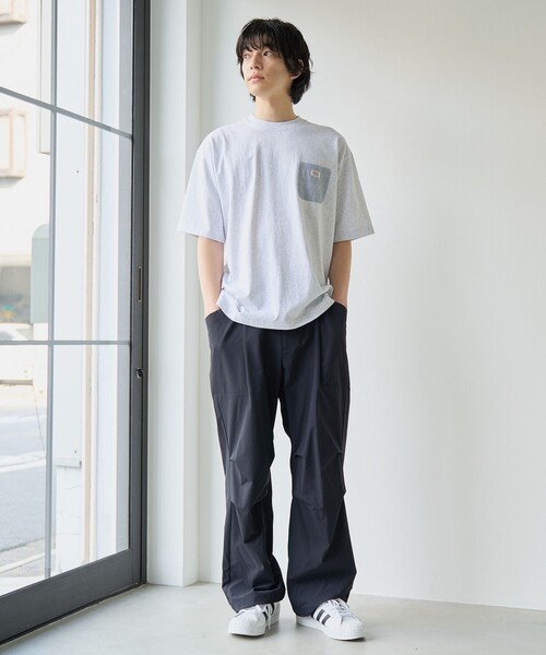 coen（コーエン）の「ストレッチテックナイロン コンフォートパンツ【ストレッチ、はっ水、耐摩耗性、UVカット】（その他パンツ・メンズ・オリーブ/ブラック・L/M/S/XL）」の3枚目の写真