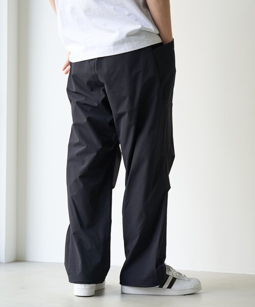 coen（コーエン）の「ストレッチテックナイロン コンフォートパンツ【ストレッチ、はっ水、耐摩耗性、UVカット】（その他パンツ・メンズ・オリーブ/ブラック・L/M/S/XL）」の6枚目の写真