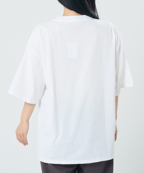 CORISCO(コリスコ)の「ピクニックアニマル柄TEE(M1)(Tシャツ/カットソー・メンズ・オートミール/チャコールグレー/ブラック/ホワイト・X-LARGE/LARGE/MEDIUM)」の7枚目の写真