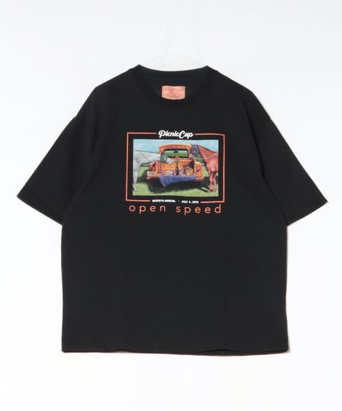 CORISCO(コリスコ)の「ピクニックアニマル柄TEE(M1)(Tシャツ/カットソー・メンズ・オートミール/チャコールグレー/ブラック/ホワイト・X-LARGE/LARGE/MEDIUM)」の11枚目の写真