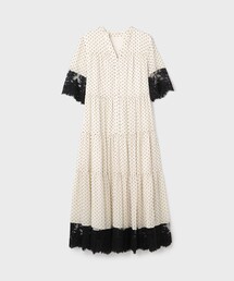 【美品】GRACE CLASS 千鳥ドットワンピース グレースコンチネンタル GRACE CONTINENTAL｜グレースコンチネンタルのワンピース/ドレス