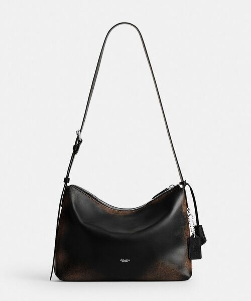 COACH(コーチ)の「モット メッセンジャー バッグ 33・ラブド レザー(メッセンジャーバッグ・メンズ・ブラック系その他・ONE)」の9枚目の写真