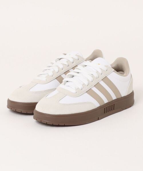 adidas(アディダス)の「ADIDAS アディダス GRADAS 2.0 グラダス 2.0 KJ2977 #FTWR/CLAY/GUM5(スニーカー・メンズ・ホワイト・28.5cm/28.0cm/27.5cm/27.0cm/26.5cm/26.0cm/25.5cm/25.0cm/24.5cm/24.0cm/23.5cm/23.0cm/22.5cm/22.0cm/30.0cm/29.0cm)」の1枚目の写真