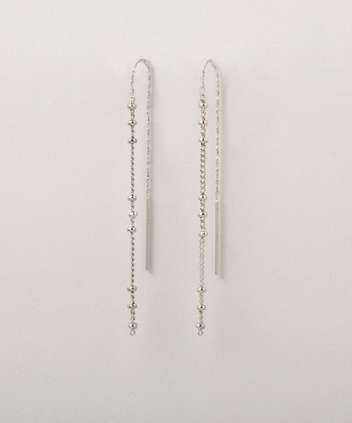 CALIN STANDARD(カリンスタンダード)の「◆金属アレルギー対応◆◆made in japan◆ボールステーション アメリカンピアス(ピアス(両耳用)・レディース・ピンクゴールド/シルバー/ゴールド・FREE)」の2枚目の写真