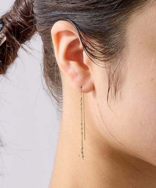 CALIN STANDARD(カリンスタンダード)の「◆金属アレルギー対応◆◆made in japan◆ボールステーション アメリカンピアス(ピアス(両耳用)・レディース・ピンクゴールド/シルバー/ゴールド・FREE)」の15枚目の写真