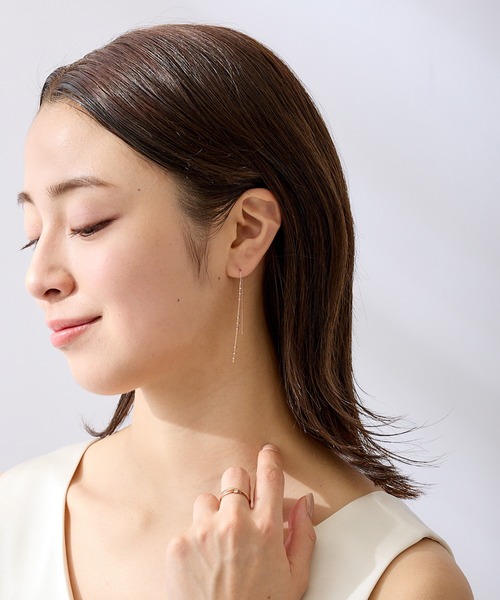 CALIN STANDARD(カリンスタンダード)の「◆金属アレルギー対応◆◆made in japan◆ボールステーション アメリカンピアス(ピアス(両耳用)・レディース・ピンクゴールド/シルバー/ゴールド・FREE)」の16枚目の写真