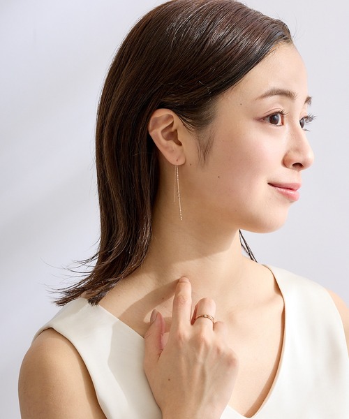 CALIN STANDARD(カリンスタンダード)の「◆金属アレルギー対応◆◆made in japan◆ボールステーション アメリカンピアス(ピアス(両耳用)・レディース・ピンクゴールド/シルバー/ゴールド・FREE)」の17枚目の写真