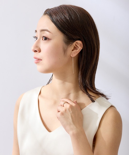 CALIN STANDARD(カリンスタンダード)の「◆金属アレルギー対応◆◆made in japan◆ボールステーション アメリカンピアス(ピアス(両耳用)・レディース・ピンクゴールド/シルバー/ゴールド・FREE)」の18枚目の写真