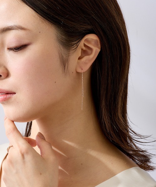 CALIN STANDARD(カリンスタンダード)の「◆金属アレルギー対応◆◆made in japan◆ボールステーション アメリカンピアス(ピアス(両耳用)・レディース・ピンクゴールド/シルバー/ゴールド・FREE)」の10枚目の写真