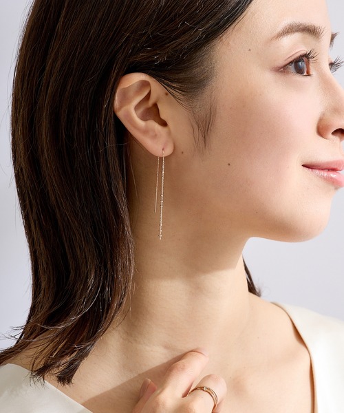 CALIN STANDARD(カリンスタンダード)の「◆金属アレルギー対応◆◆made in japan◆ボールステーション アメリカンピアス(ピアス(両耳用)・レディース・ピンクゴールド/シルバー/ゴールド・FREE)」の11枚目の写真