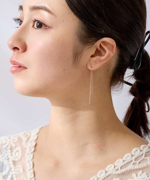 CALIN STANDARD(カリンスタンダード)の「◆金属アレルギー対応◆◆made in japan◆ボールステーション アメリカンピアス(ピアス(両耳用)・レディース・ピンクゴールド/シルバー/ゴールド・FREE)」の14枚目の写真