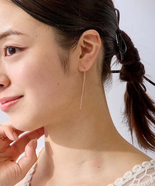 CALIN STANDARD(カリンスタンダード)の「◆金属アレルギー対応◆◆made in japan◆ボールステーション アメリカンピアス(ピアス(両耳用)・レディース・ピンクゴールド/シルバー/ゴールド・FREE)」の4枚目の写真