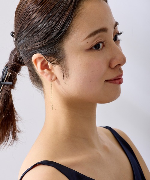 CALIN STANDARD(カリンスタンダード)の「◆金属アレルギー対応◆◆made in japan◆ボールステーション アメリカンピアス(ピアス(両耳用)・レディース・ピンクゴールド/シルバー/ゴールド・FREE)」の6枚目の写真
