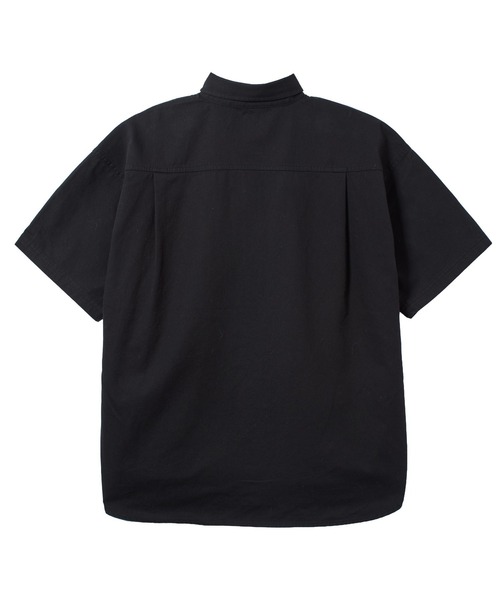 X-girl(エックスガール)の「FADED FACE LABEL S/S SHIRT(シャツ/ブラウス・レディース・ブラック/ベージュ/オレンジ・S/M)」の8枚目の写真