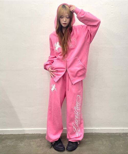 LUVISTRUE(ラヴイズトゥルー)の「EL UNICORN HOOD ZIP UP(BLACK)(パーカー・レディース・その他・FREE)」の8枚目の写真