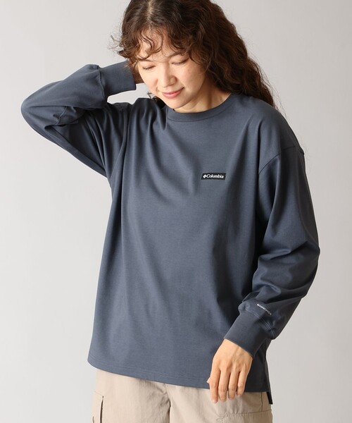 Columbia（コロンビア）の「UVカット Columbia/ ウィメンズ トゥリースワロー ロングスリーブ クルー /コロンビア（Tシャツ/カットソー・レディース・ホワイト/ブラック/グレー・XL/M/L/S）」の3枚目の写真