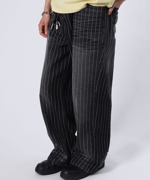 FFEIN(フェイン)の「【FFEIN(フェイン)】リアルヴィンテージライクストレートワイドデニムパンツ / デニム パンツ ボトムス ワイドシルエット デニム カーブ(その他パンツ・メンズ・その他1/ブルー/ブラック・X-SMALL/SMALL/MEDIUM/LARGE)」の15枚目の写真