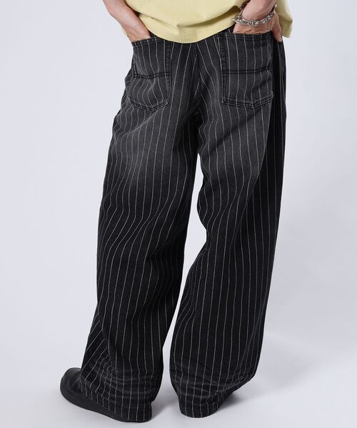 FFEIN(フェイン)の「【FFEIN(フェイン)】リアルヴィンテージライクストレートワイドデニムパンツ / デニム パンツ ボトムス ワイドシルエット デニム カーブ(その他パンツ・メンズ・その他1/ブルー/ブラック・X-SMALL/SMALL/MEDIUM/LARGE)」の16枚目の写真