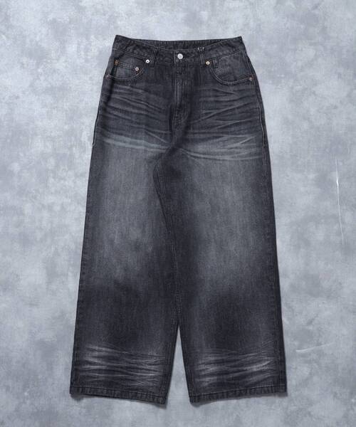 FFEIN(フェイン)の「【FFEIN(フェイン)】リアルヴィンテージライクストレートワイドデニムパンツ / デニム パンツ ボトムス ワイドシルエット デニム カーブ(その他パンツ・メンズ・その他1/ブルー/ブラック・X-SMALL/SMALL/MEDIUM/LARGE)」の18枚目の写真