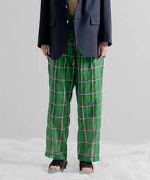 Check Drawstring Pants / チェックパンツ