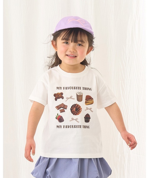 Lycee mine（リセマイン）の「【綿100％】 【速乾・UV・型崩れしない】選べる7柄アソートプリントTシャツ（Tシャツ/カットソー・キッズ・マジェンタ/グリーン/ブラック/ダークブラウン/ベージュ/レッド/ブルー・110cm/150cm/100cm/120cm/140cm/90cm/130cm）」の3枚目の写真