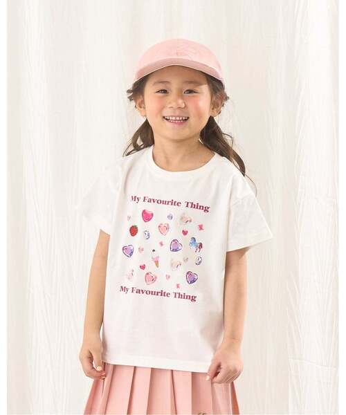 Lycee mine（リセマイン）の「【綿100％】 【速乾・UV・型崩れしない】選べる7柄アソートプリントTシャツ（Tシャツ/カットソー・キッズ・マジェンタ/グリーン/ブラック/ダークブラウン/ベージュ/レッド/ブルー・110cm/150cm/100cm/120cm/140cm/90cm/130cm）」の7枚目の写真