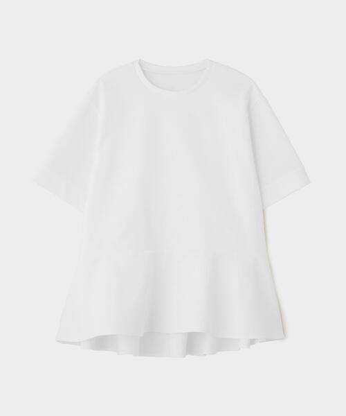 LE PHIL（ルフィル）の「◆テックスブリッドダンボールブラウス（Tシャツ/カットソー・レディース・イエロー/ホワイト/ブラック・F）」の13枚目の写真