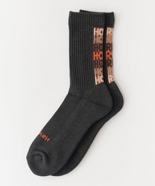 ROSTER SOX(ロスターソックス)の「ROSTER SOX/ロスターソックス HOME RUN リブ編み ロゴ刺繍 クルーソックス 2026年 夏 夏服(ソックス/靴下・メンズ・ホワイト/ブラック/ベージュ・25-27CM)」の15枚目の写真