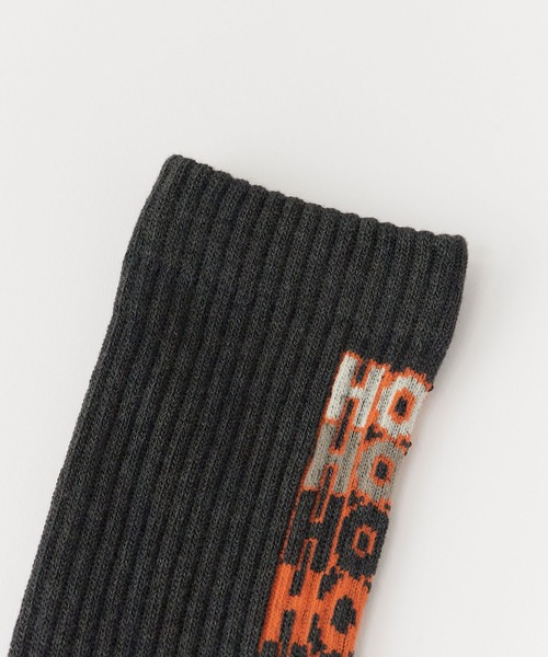 ROSTER SOX(ロスターソックス)の「ROSTER SOX/ロスターソックス HOME RUN リブ編み ロゴ刺繍 クルーソックス 2026年 夏 夏服(ソックス/靴下・メンズ・ホワイト/ブラック/ベージュ・25-27CM)」の8枚目の写真