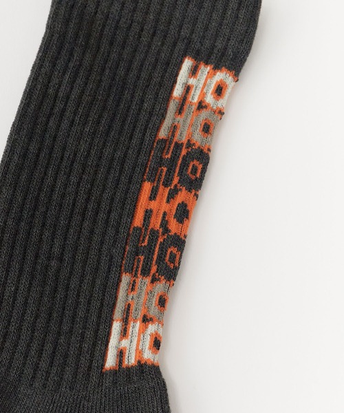 ROSTER SOX(ロスターソックス)の「ROSTER SOX/ロスターソックス HOME RUN リブ編み ロゴ刺繍 クルーソックス 2026年 夏 夏服(ソックス/靴下・メンズ・ホワイト/ブラック/ベージュ・25-27CM)」の7枚目の写真