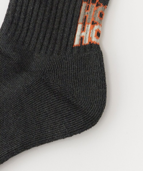 ROSTER SOX(ロスターソックス)の「ROSTER SOX/ロスターソックス HOME RUN リブ編み ロゴ刺繍 クルーソックス 2026年 夏 夏服(ソックス/靴下・メンズ・ホワイト/ブラック/ベージュ・25-27CM)」の6枚目の写真