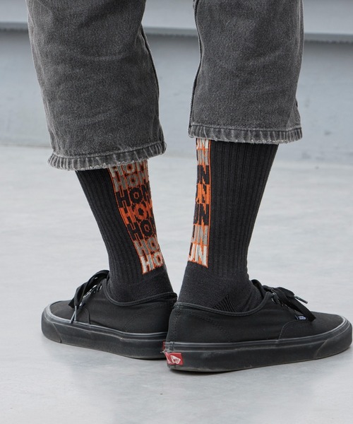 ROSTER SOX(ロスターソックス)の「ROSTER SOX/ロスターソックス HOME RUN リブ編み ロゴ刺繍 クルーソックス 2026年 夏 夏服(ソックス/靴下・メンズ・ホワイト/ブラック/ベージュ・25-27CM)」の11枚目の写真