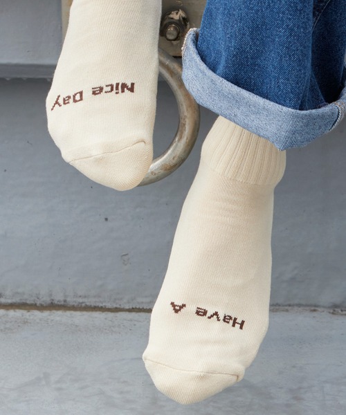 ROSTER SOX(ロスターソックス)の「ROSTER SOX/ロスターソックス HOME RUN リブ編み ロゴ刺繍 クルーソックス 2026年 夏 夏服(ソックス/靴下・メンズ・ホワイト/ブラック/ベージュ・25-27CM)」の20枚目の写真