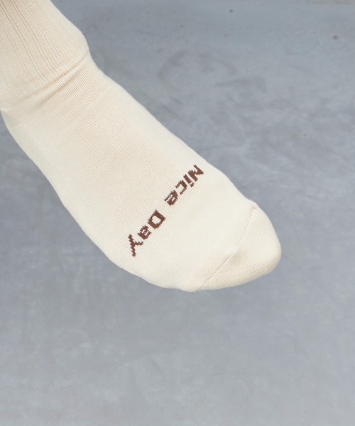 ROSTER SOX(ロスターソックス)の「ROSTER SOX/ロスターソックス HOME RUN リブ編み ロゴ刺繍 クルーソックス 2026年 夏 夏服(ソックス/靴下・メンズ・ホワイト/ブラック/ベージュ・25-27CM)」の19枚目の写真