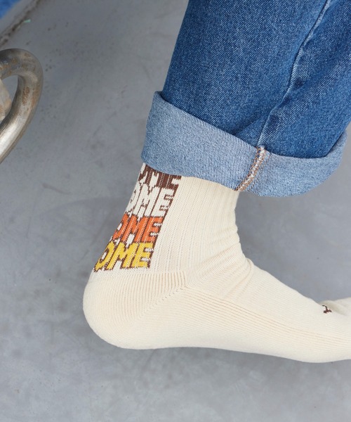 ROSTER SOX(ロスターソックス)の「ROSTER SOX/ロスターソックス HOME RUN リブ編み ロゴ刺繍 クルーソックス 2026年 夏 夏服(ソックス/靴下・メンズ・ホワイト/ブラック/ベージュ・25-27CM)」の17枚目の写真