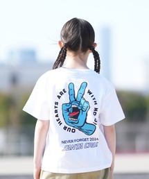 SANTA CRUZ | 【ムラサキスポーツ限定】SANTA CRUZ/サンタクルーズ キッズ 半袖 Tシャツ バックプリント PEACE FOR NOTO SS TEE 502262409(Tシャツ/カットソー)