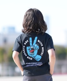 SANTA CRUZ | 【ムラサキスポーツ限定】SANTA CRUZ/サンタクルーズ キッズ 半袖 Tシャツ バックプリント PEACE FOR NOTO SS TEE 502262409(Tシャツ/カットソー)