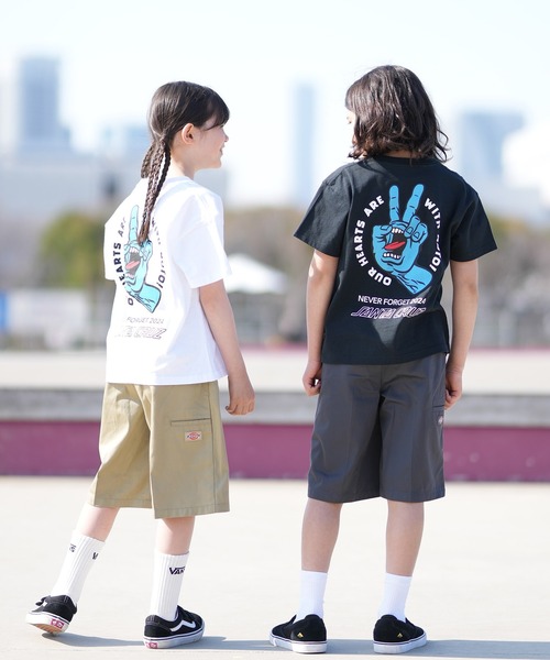 SANTA CRUZ(サンタクルーズ)の「【ムラサキスポーツ限定】SANTA CRUZ/サンタクルーズ キッズ 半袖 Tシャツ バックプリント PEACE FOR NOTO SS TEE 502262409(Tシャツ/カットソー・キッズ・ホワイト/ブラック・130cm/140cm/150cm)」の22枚目の写真