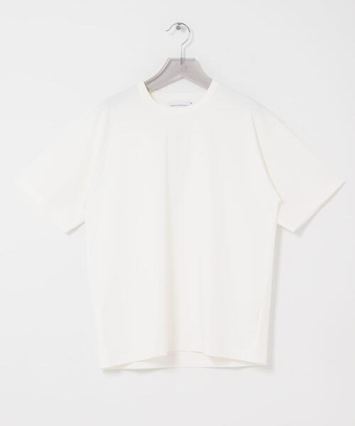 URBAN RESEARCH（アーバンリサーチ）の「防シワ接触冷感スムージーTシャツ（Tシャツ/カットソー・メンズ・ホワイト/ブラック/ライトグレー/チャコールグレー・SMALL/MEDIUM/LARGE/X-LARGE）」の8枚目の写真