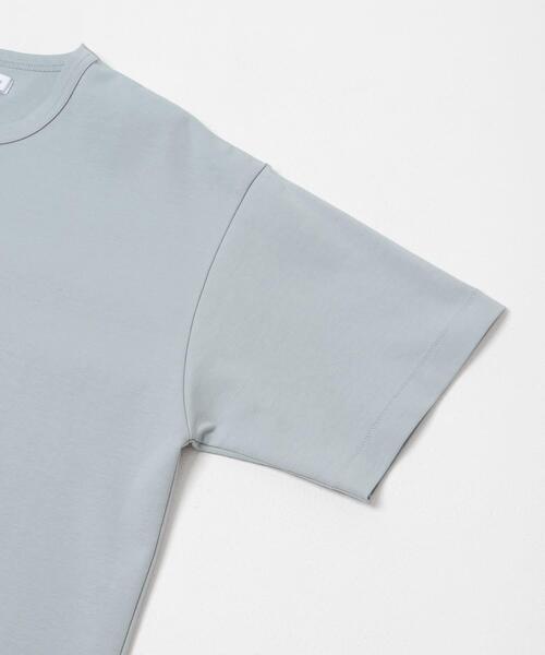 URBAN RESEARCH（アーバンリサーチ）の「防シワ接触冷感スムージーTシャツ（Tシャツ/カットソー・メンズ・ホワイト/ブラック/ライトグレー/チャコールグレー・SMALL/MEDIUM/LARGE/X-LARGE）」の12枚目の写真