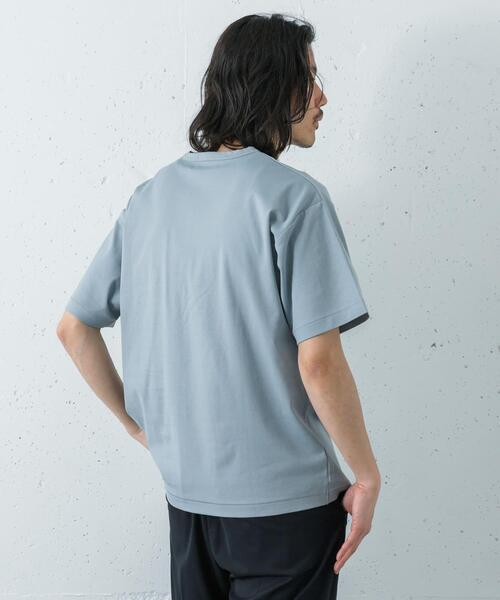 URBAN RESEARCH(アーバンリサーチ)の「防シワ接触冷感スムージーTシャツ(Tシャツ/カットソー・メンズ・ホワイト/ブラック/ライトグレー/チャコールグレー・SMALL/MEDIUM/LARGE/X-LARGE)」の20枚目の写真