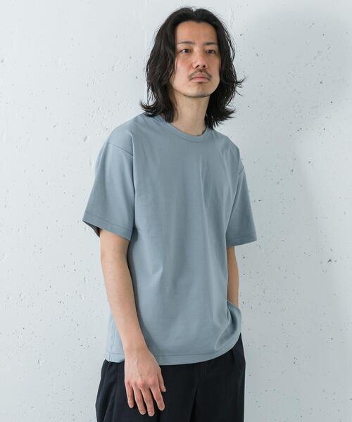 URBAN RESEARCH(アーバンリサーチ)の「防シワ接触冷感スムージーTシャツ(Tシャツ/カットソー・メンズ・ホワイト/ブラック/ライトグレー/チャコールグレー・SMALL/MEDIUM/LARGE/X-LARGE)」の21枚目の写真