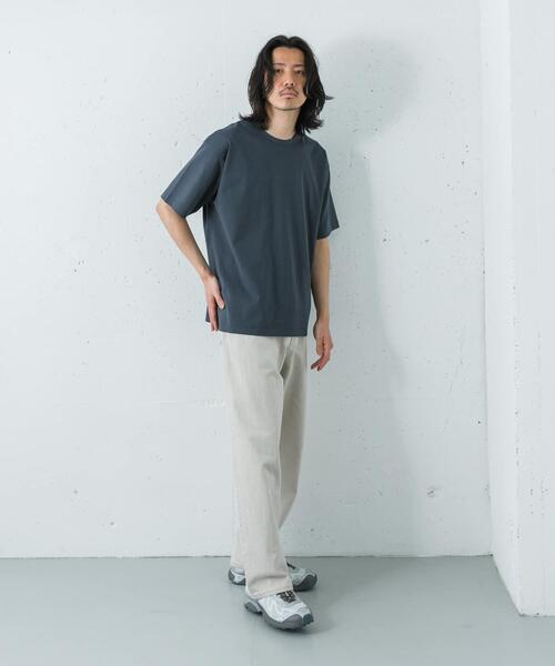 URBAN RESEARCH(アーバンリサーチ)の「防シワ接触冷感スムージーTシャツ(Tシャツ/カットソー・メンズ・ホワイト/ブラック/ライトグレー/チャコールグレー・SMALL/MEDIUM/LARGE/X-LARGE)」の15枚目の写真